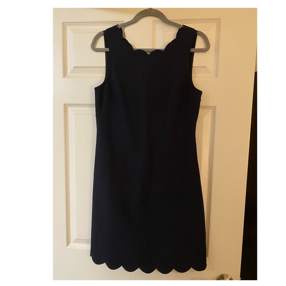 J Crew Scalloped Shift Dress